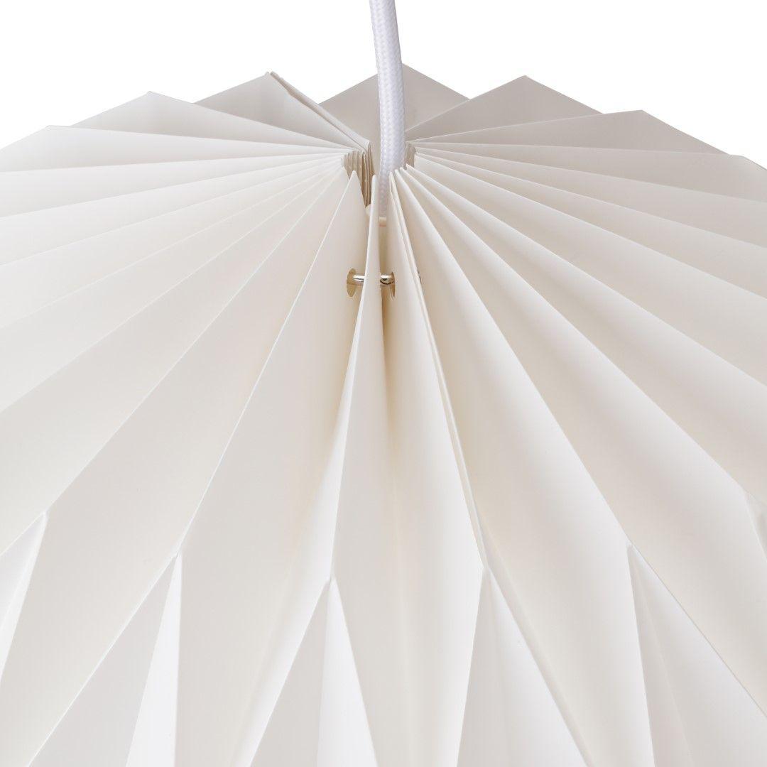 Origami Pendel Lampe - Hvid Lampe - Ø 42 cm Ceiling lamp Danmarkmode.dk