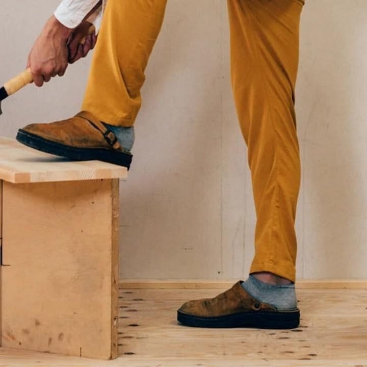 Ortopæd Mule Sko - Ergonomiske Læder Hjemmesko til Mænd | Komfort, Støtte, Slidstyrke Orthopedic shoes Danmarkmode.dk