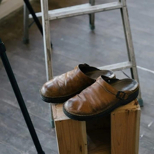 Ortopæd Mule Sko - Ergonomiske Læder Hjemmesko til Mænd | Komfort, Støtte, Slidstyrke Orthopedic shoes Danmarkmode.dk