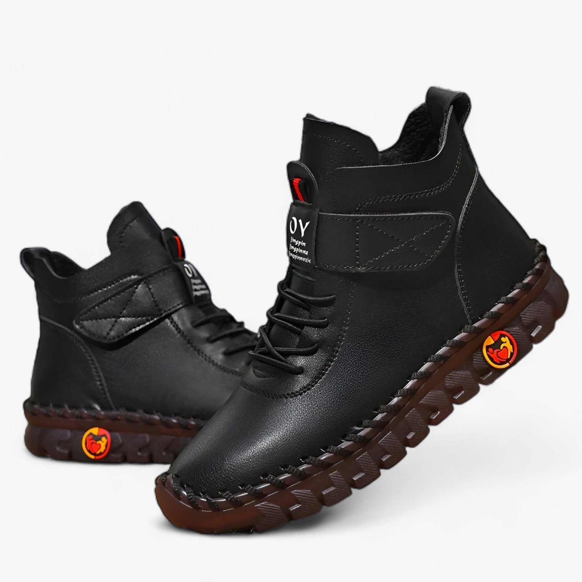 Ortopædiske Læderstøvler, Vinter, Vandtætte, Varme, Foer, Unisex Boots Danmarkmode.dk