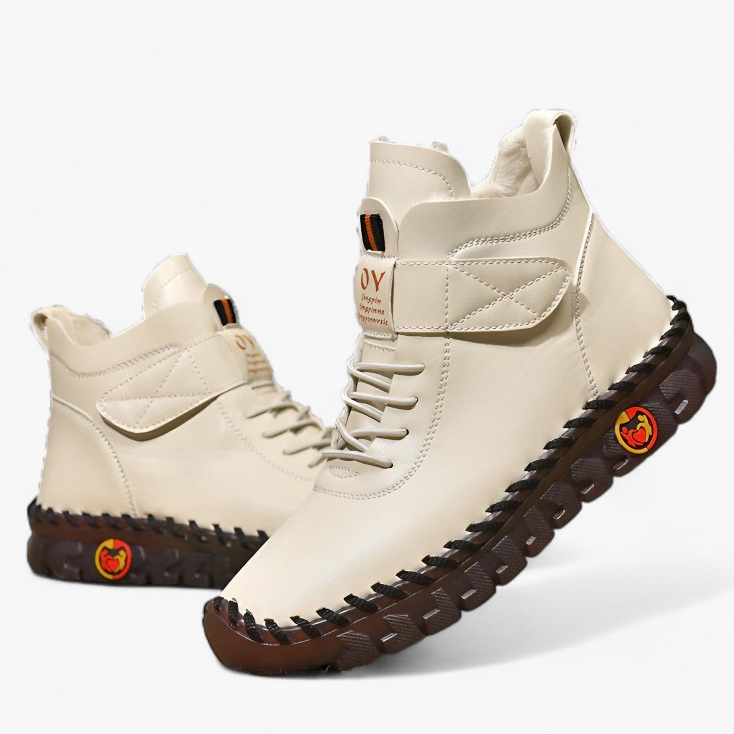 Ortopædiske Læderstøvler, Vinter, Vandtætte, Varme, Foer, Unisex Boots Danmarkmode.dk