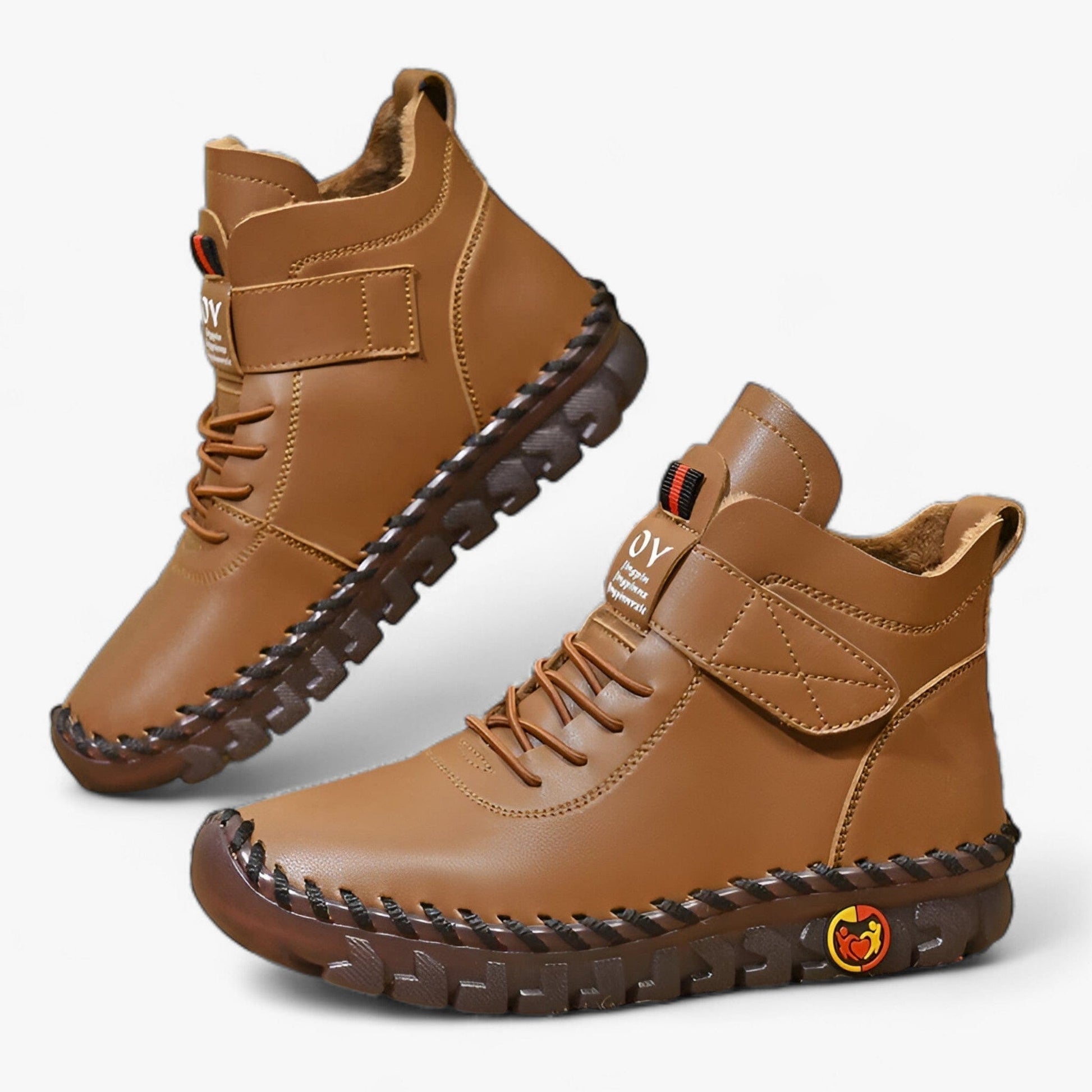 Ortopædiske Læderstøvler, Vinter, Vandtætte, Varme, Foer, Unisex Boots Danmarkmode.dk