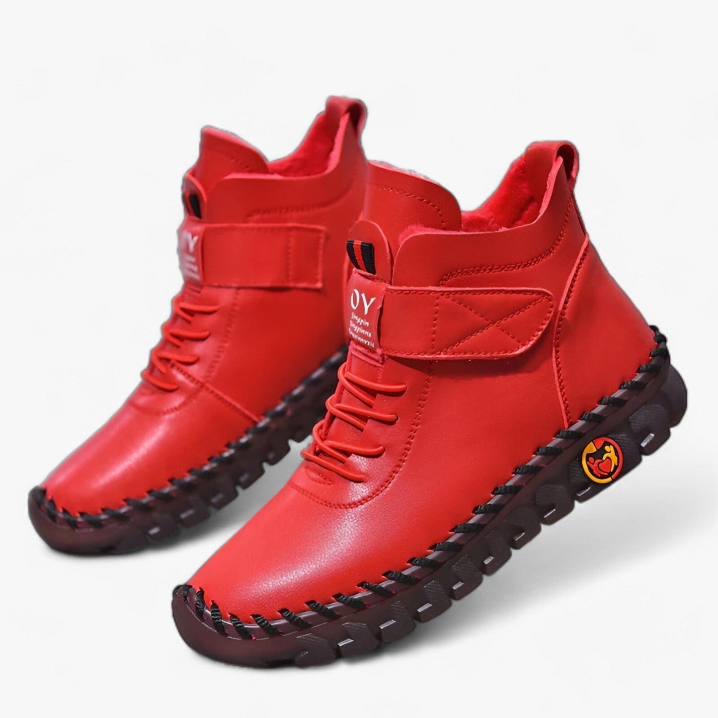Ortopædiske Læderstøvler, Vinter, Vandtætte, Varme, Foer, Unisex Boots Danmarkmode.dk