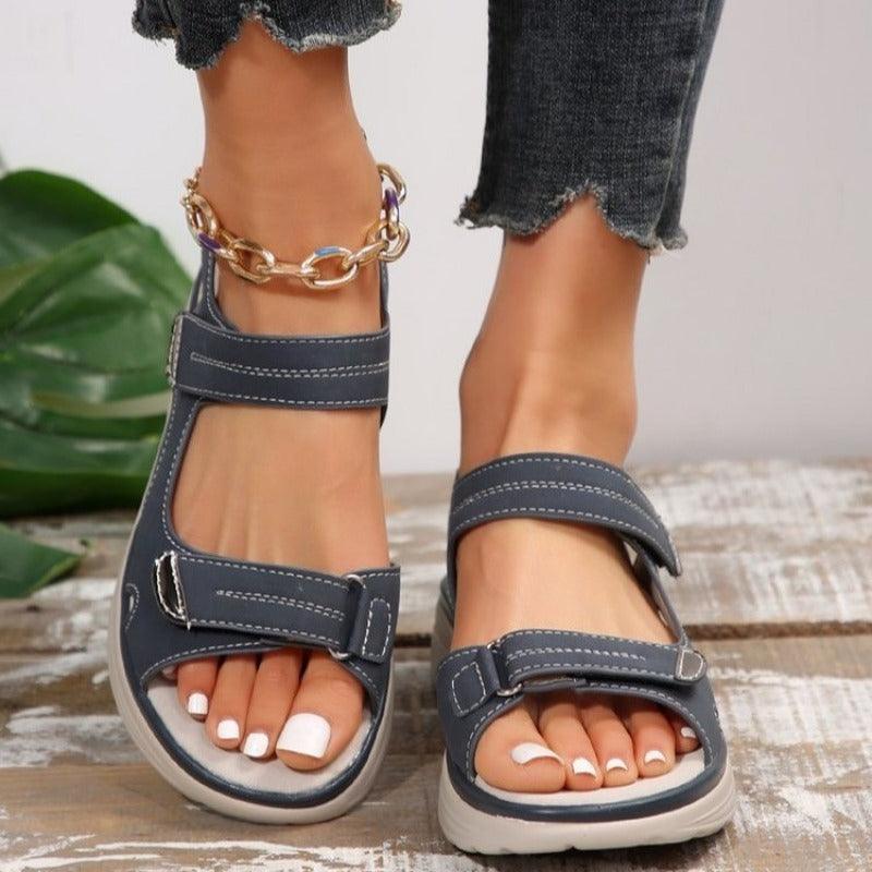 Ortopædiske Sandaler Dame - Vandre Sandaler - Velcro Sandals Danmarkmode.dk