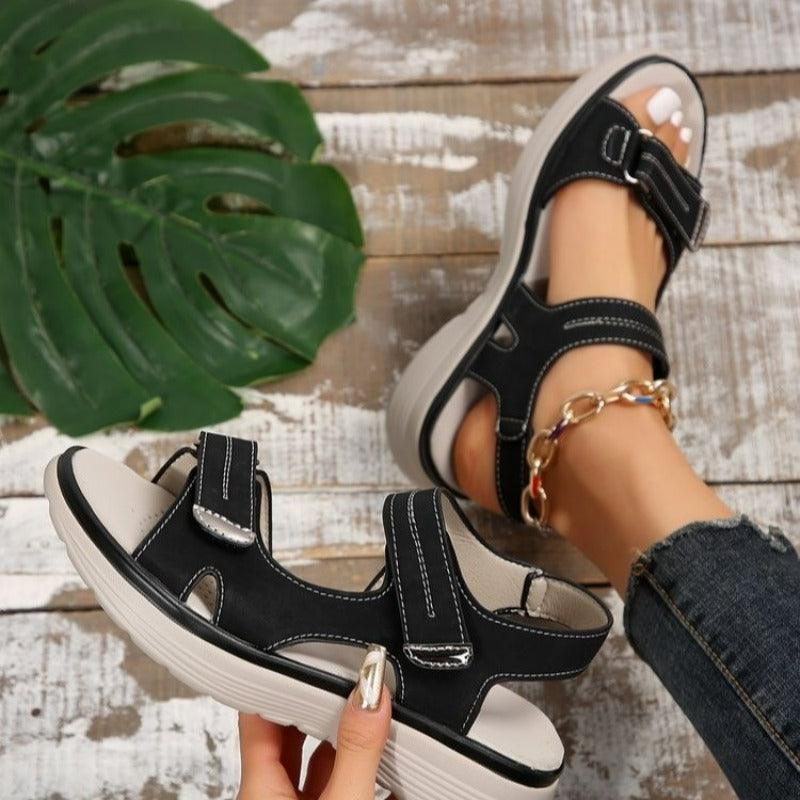 Ortopædiske Sandaler Dame - Vandre Sandaler - Velcro Sandals Danmarkmode.dk