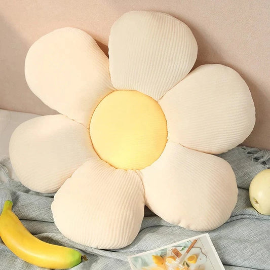 Pastel Stuffed Blomster Puder - Plaidspude - Boligindretning - Behagelig - Blød Throw Pillows Danmarkmode.dk
