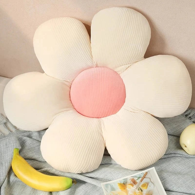 Pastel Stuffed Blomster Puder - Plaidspude - Boligindretning - Behagelig - Blød Throw Pillows Danmarkmode.dk