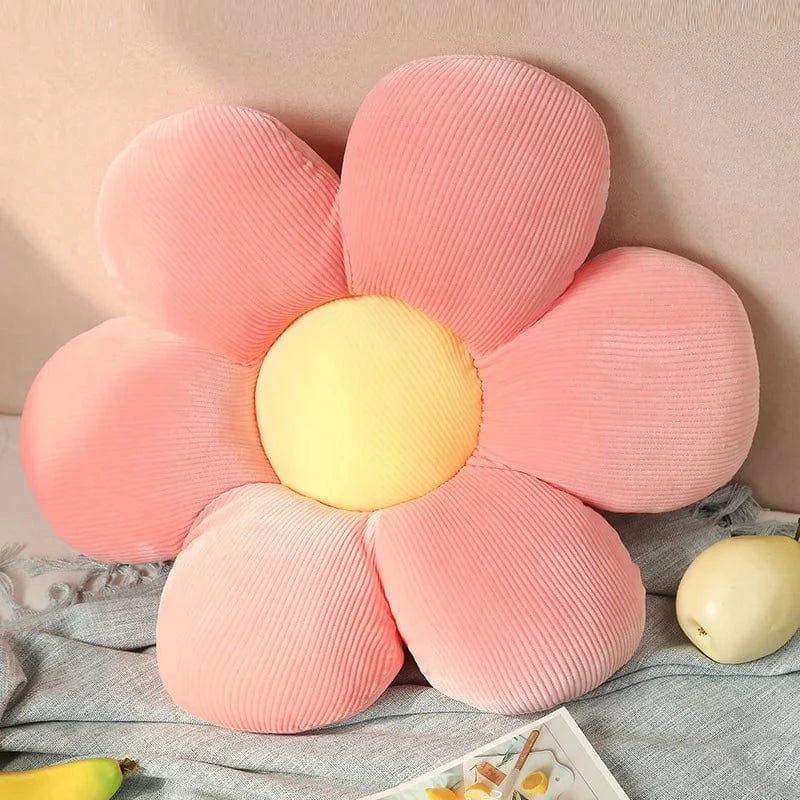 Pastel Stuffed Blomster Puder - Plaidspude - Boligindretning - Behagelig - Blød Throw Pillows Danmarkmode.dk