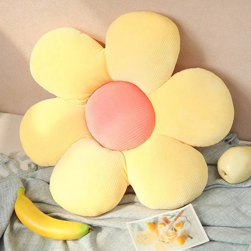 Pastel Stuffed Blomster Puder - Plaidspude - Boligindretning - Behagelig - Blød Throw Pillows Danmarkmode.dk