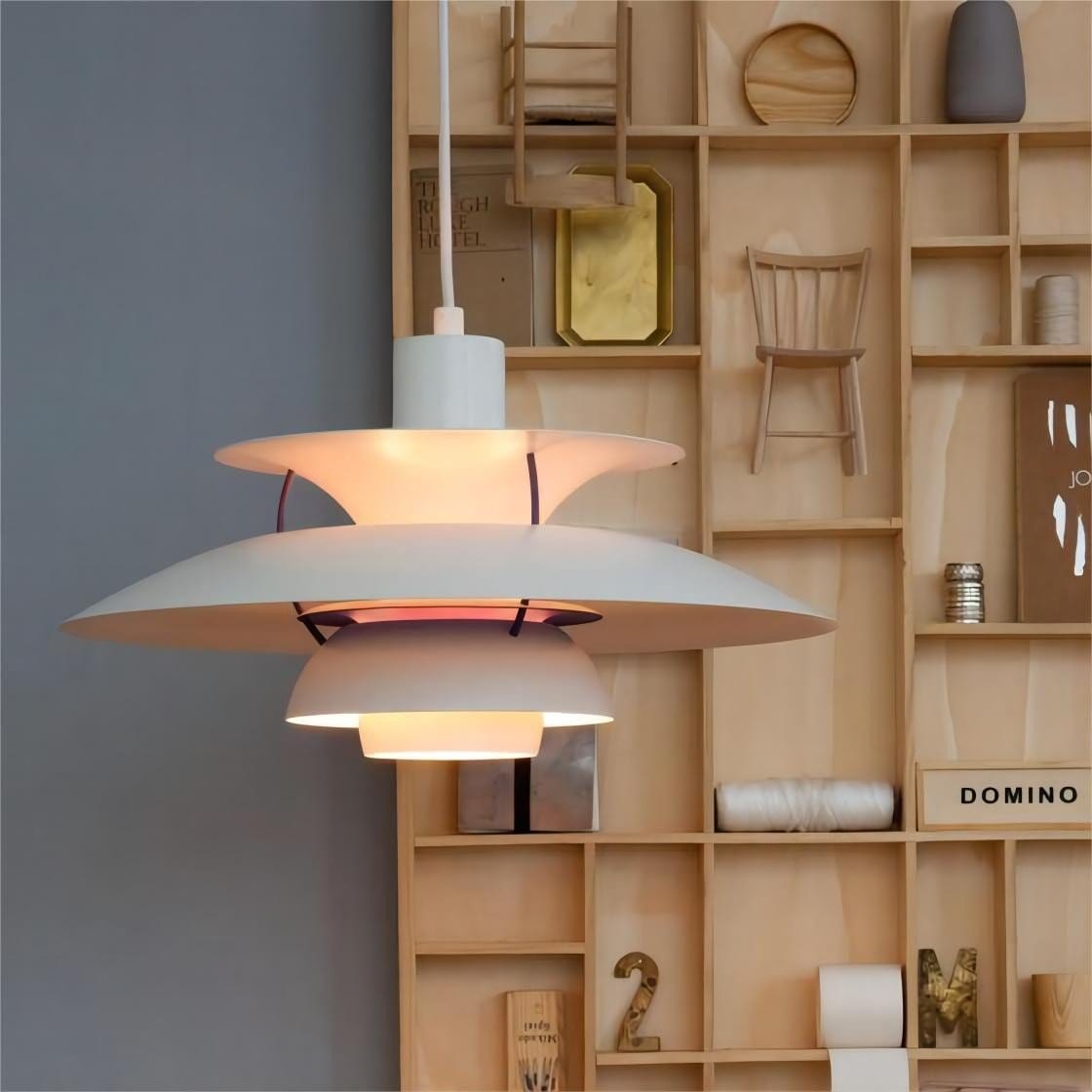 PH5 Premium Pendellampe - Aluminium - Hængende - E27 Pære Ceiling Light Fixtures Danmarkmode.dk