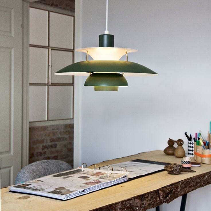 PH5 Premium Pendellampe - Aluminium - Hængende - E27 Pære Ceiling Light Fixtures Danmarkmode.dk