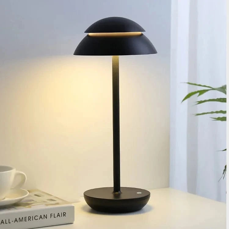 Prestige Luminøs Lampe | Elegant LED-bordlampe, moderne design, sølvfinish, boligindretning Table lamps Danmarkmode.dk