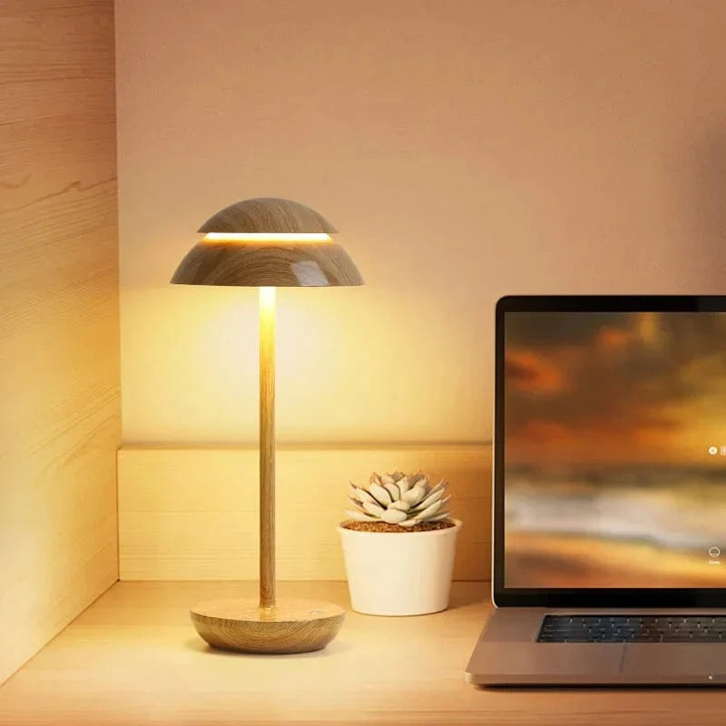 Prestige Luminøs Lampe | Elegant LED-bordlampe, moderne design, sølvfinish, boligindretning Table lamps Danmarkmode.dk