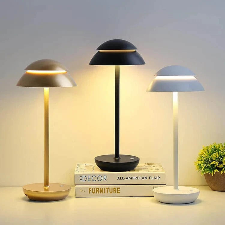 Prestige Luminøs Lampe | Elegant LED-bordlampe, moderne design, sølvfinish, boligindretning Table lamps Danmarkmode.dk