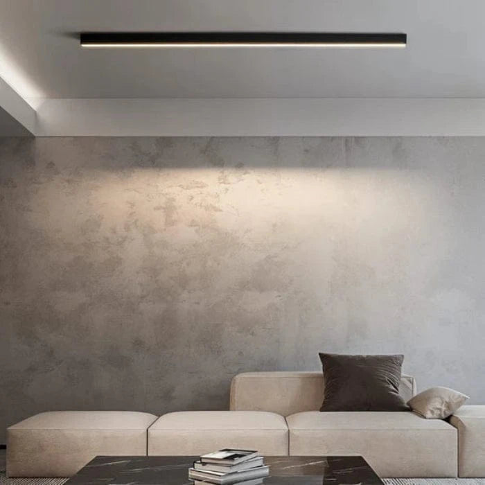 Rektangulær Moderne LED Loftlampe - Lysbånd - Aluminium Ceiling Light Fixtures Danmarkmode.dk