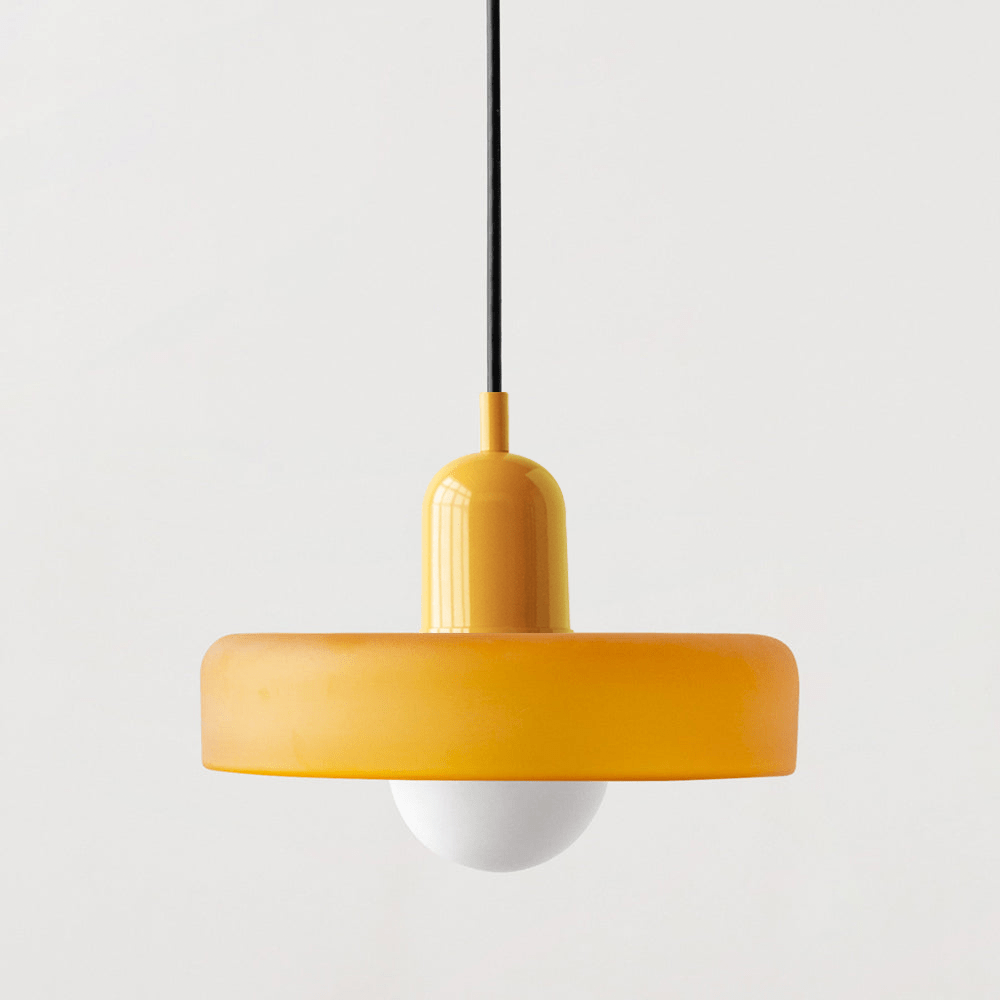 Retro Loftslampe Med Pendel - Vintage Lampe I Glas Lamps Danmarkmode