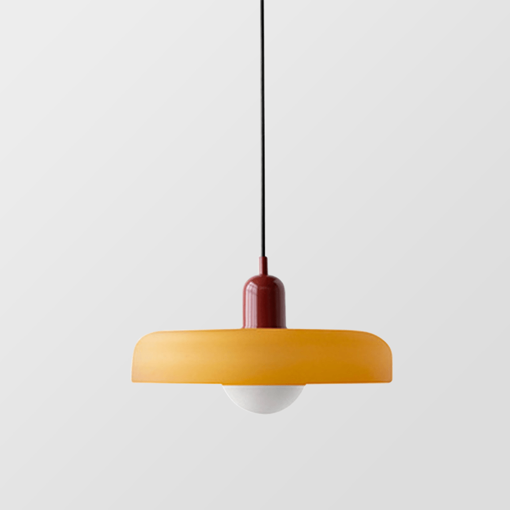 Retro Loftslampe Med Pendel - Vintage Lampe I Glas Lamps Danmarkmode