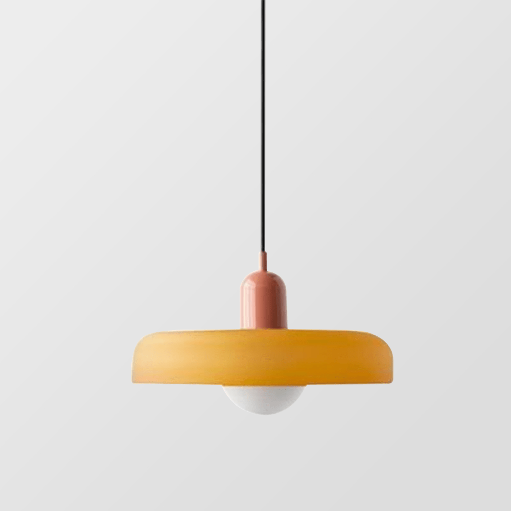 Retro Loftslampe Med Pendel - Vintage Lampe I Glas Lamps Danmarkmode