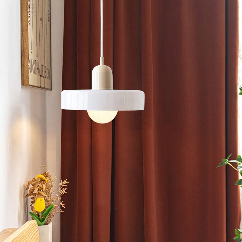 Retro Loftslampe Med Pendel - Vintage Lampe I Glas Lamps Danmarkmode