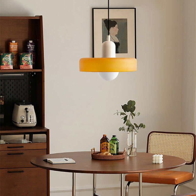 Retro Loftslampe Med Pendel - Vintage Lampe I Glas Lamps Danmarkmode