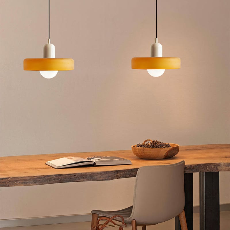 Retro Loftslampe Med Pendel - Vintage Lampe I Glas Lamps Danmarkmode