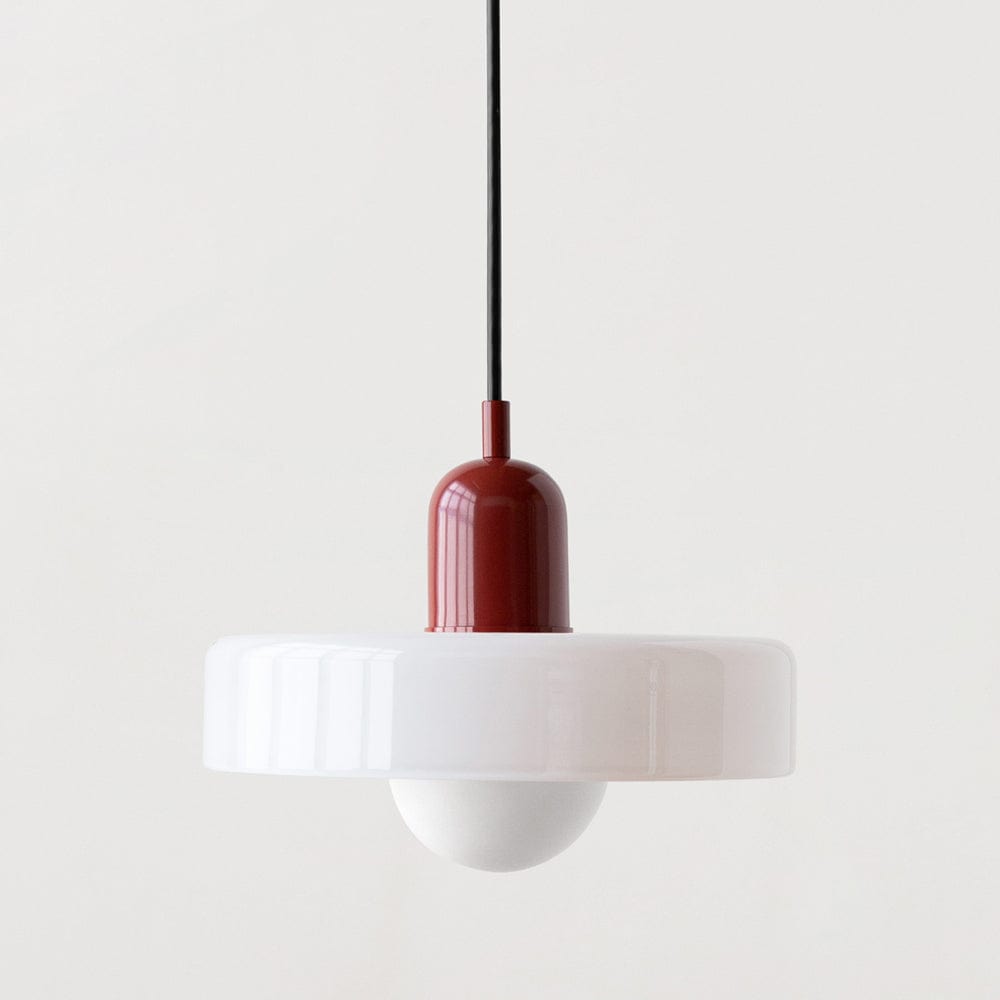 Retro Loftslampe Med Pendel - Vintage Lampe I Glas Lamps Danmarkmode