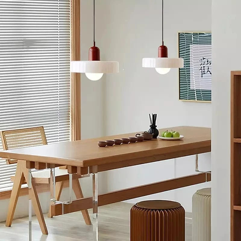 Retro Loftslampe Med Pendel - Vintage Lampe I Glas Lamps Danmarkmode