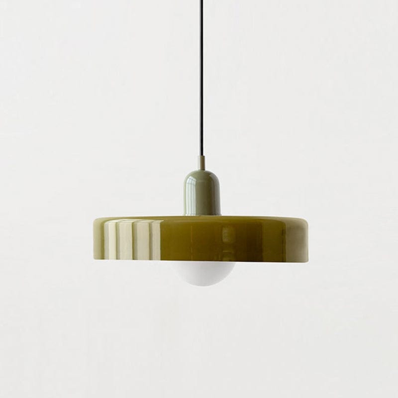 Retro Loftslampe Med Pendel - Vintage Lampe I Glas Lamps Danmarkmode