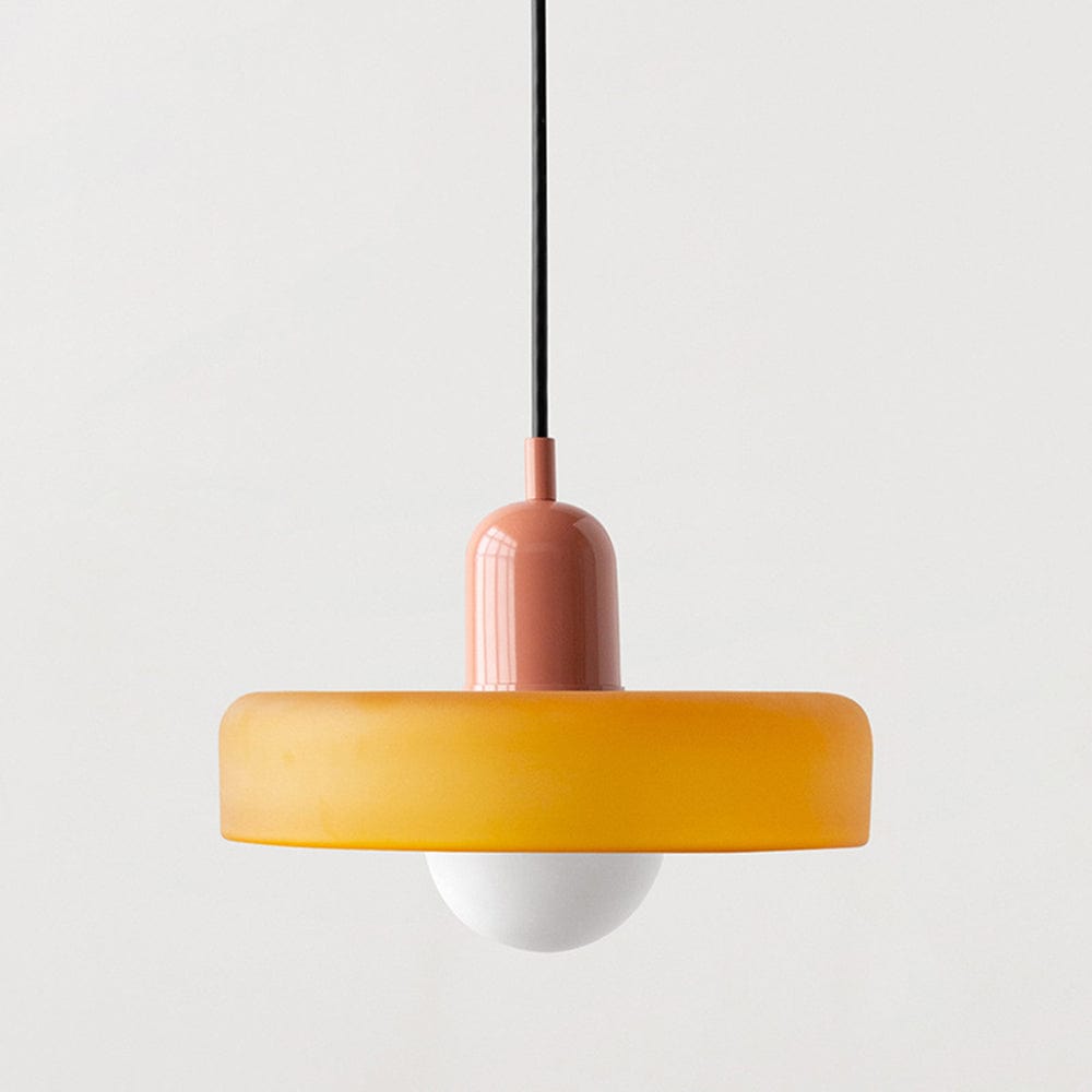 Retro Loftslampe Med Pendel - Vintage Lampe I Glas Lamps Danmarkmode