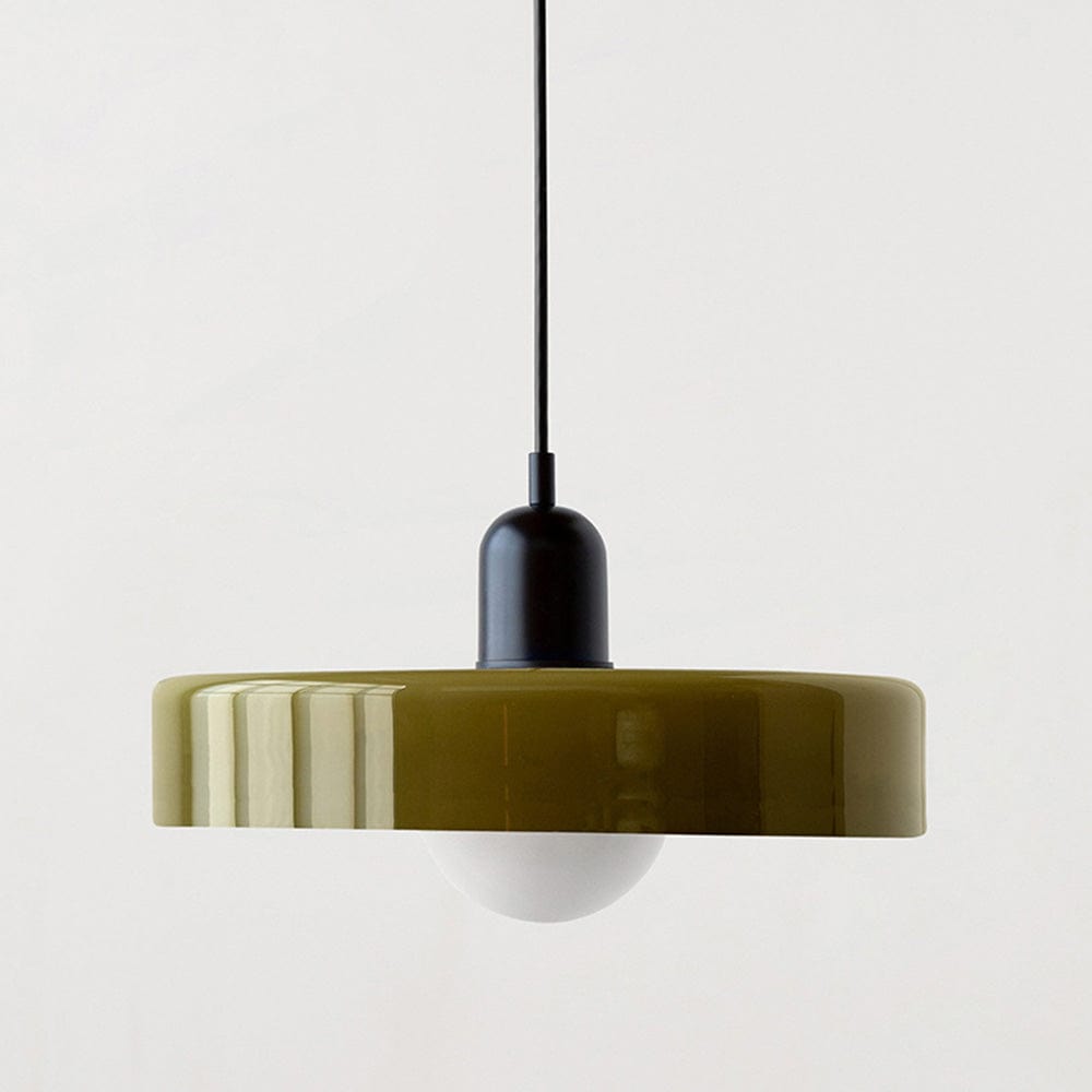 Retro Loftslampe Med Pendel - Vintage Lampe I Glas Lamps Danmarkmode