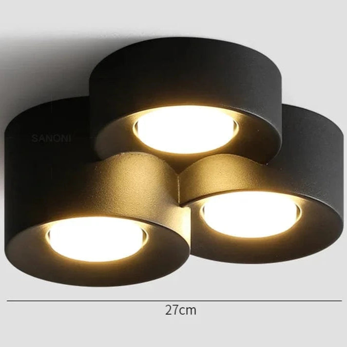 Retrogleam Stoff Væglampe - Retro Design, Mørk Grå, Indretning, Belysning, Unisex Ceiling lamps Danmarkmode.dk