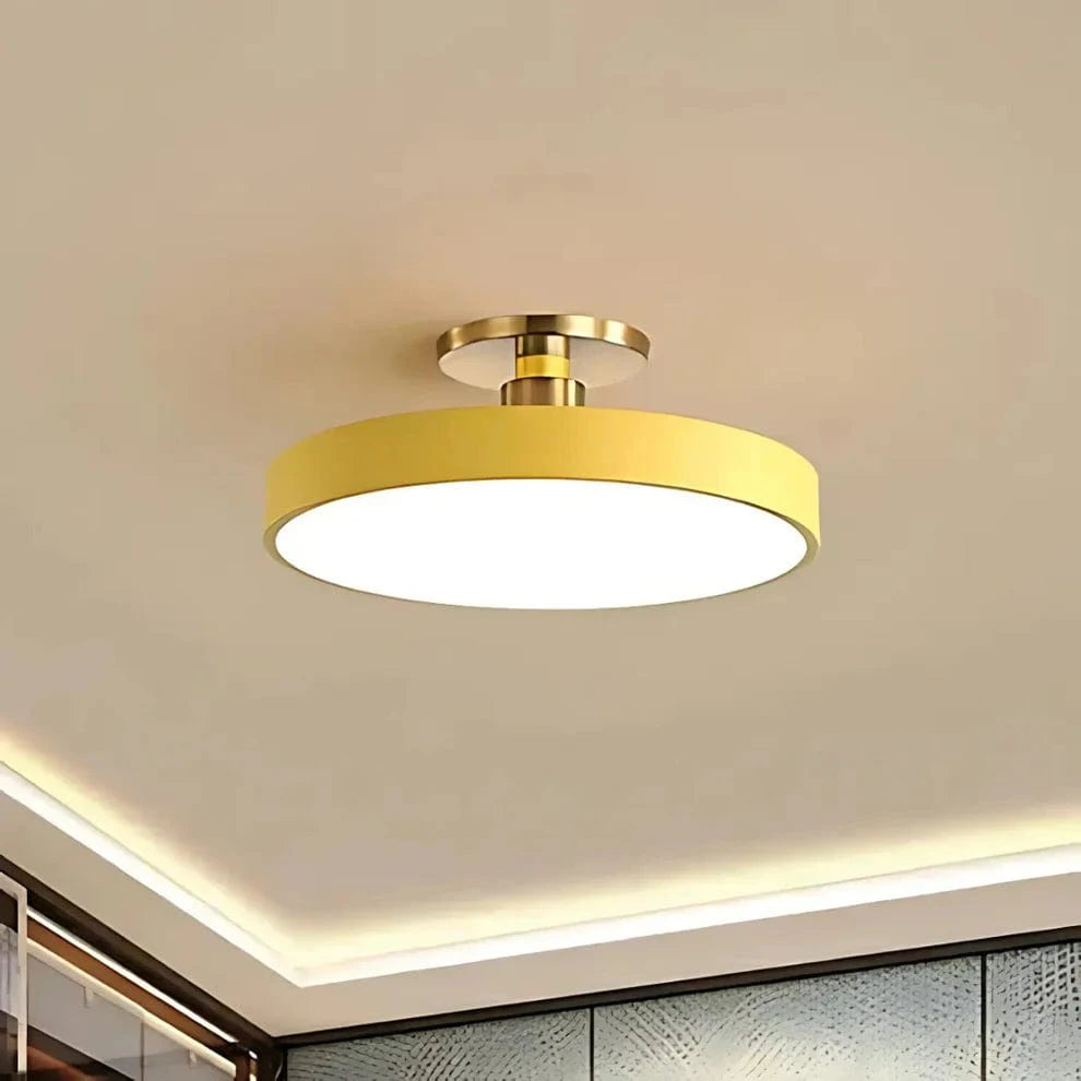 Rund LED Loftslampe Soveværelse - Miljøvenlig - Moderne - Akryl Ceiling Light Fixtures Danmarkmode.dk