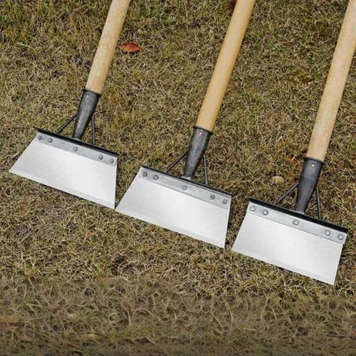 Rustfrit Stål Have Ukrudtsfjerner - Rengøringsskovl - Haveredskaber - Håndtag medfølger ikke Cultivating Tools Danmarkmode.dk
