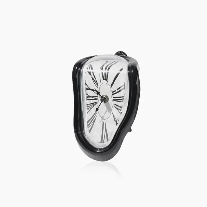 Salvador Dali Romertal Smelteur - Lydløst Vægur - 90 grader - Surrealisme Clocks Danmarkmode.dk