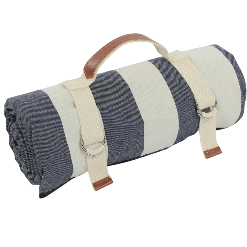Sammenklappelig Picnic Tæppe mit Bærestrop - Letvægt - Vandtæt - Akryl Picnic Blankets Danmarkmode.dk