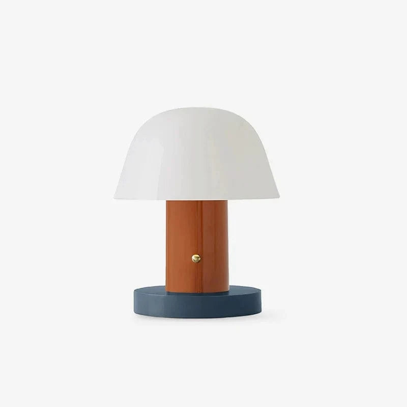 Setago JH27 Mushroom Bordlampe - Polycarbonat - Bærbar - USB-Opladning Table Lamp Danmarkmode.dk