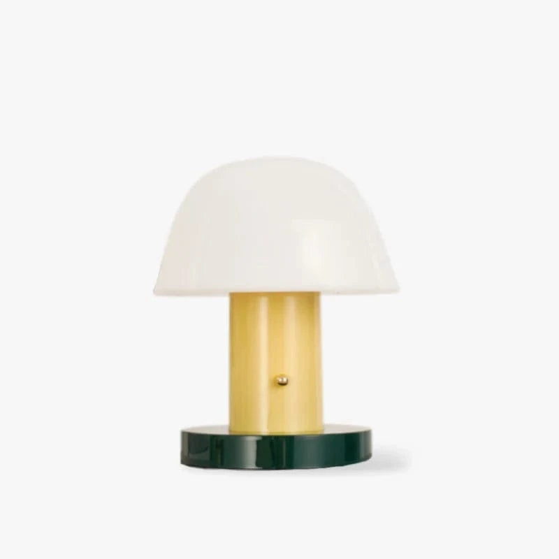 Setago JH27 Mushroom Bordlampe - Polycarbonat - Bærbar - USB-Opladning Table Lamp Danmarkmode.dk