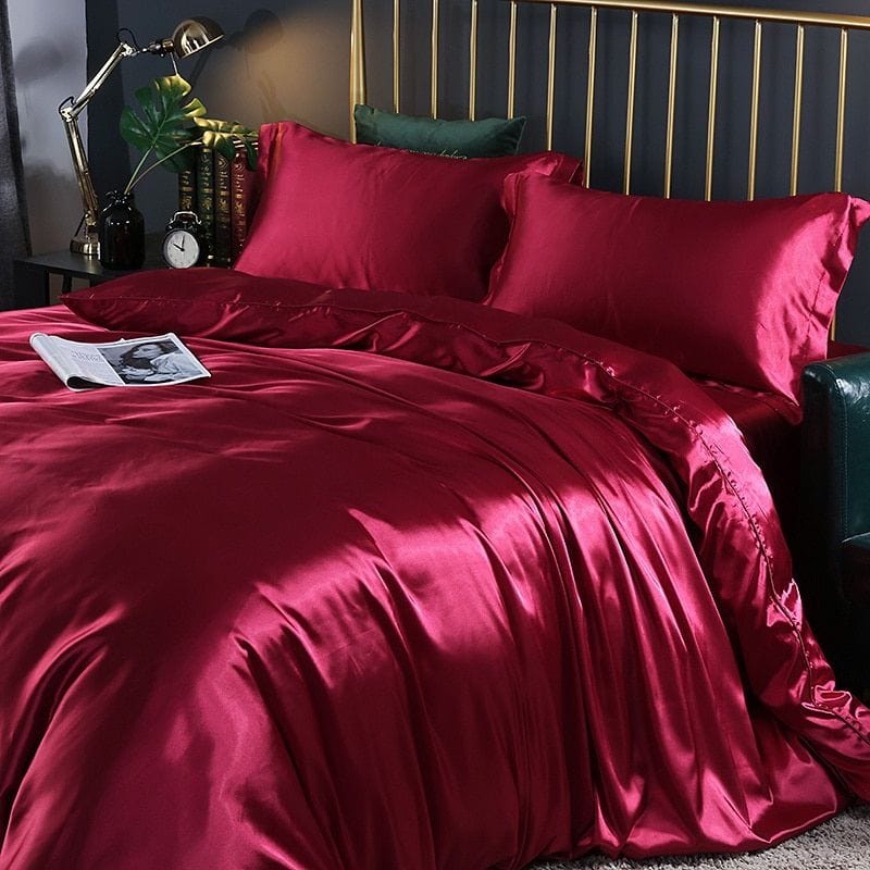 SilkCare Hypoallergenisk blødt silkedynebetræk | luksus sengetøj, King/Queen Size, grå, kønsneutral Bedding Danmarkmode.dk
