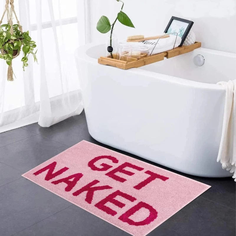 Skridsikker Get Naked Bademåtte - Absorberende - Tæpper - Tufted Bath Mats Danmarkmode.dk