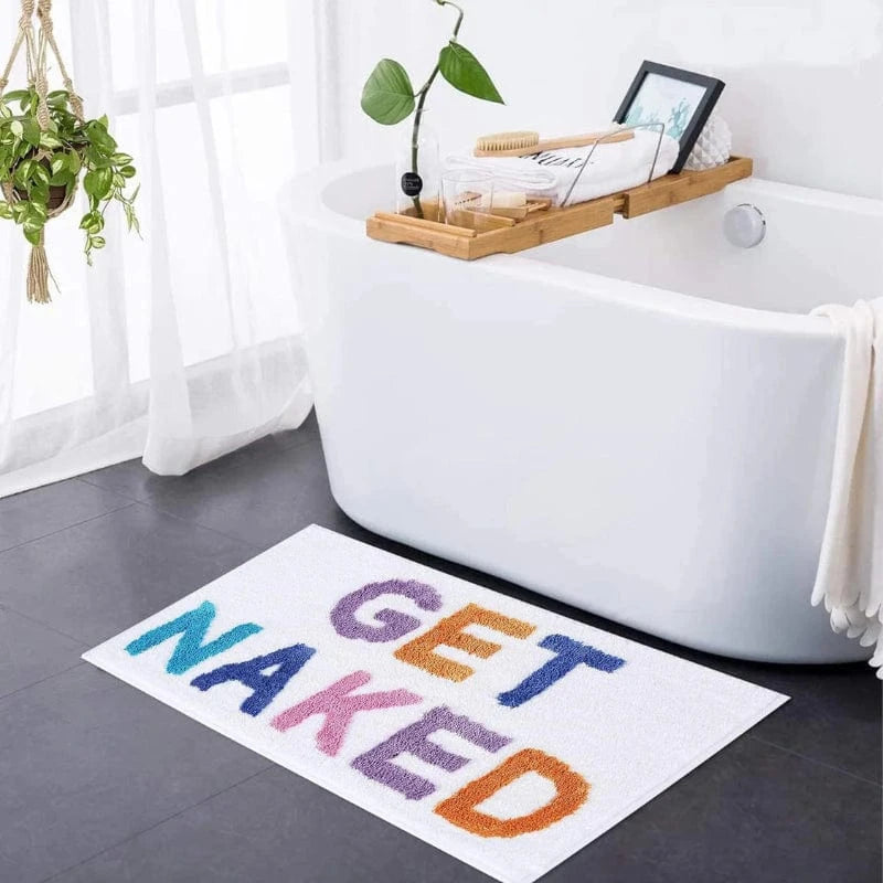 Skridsikker Get Naked Bademåtte - Absorberende - Tæpper - Tufted Bath Mats Danmarkmode.dk