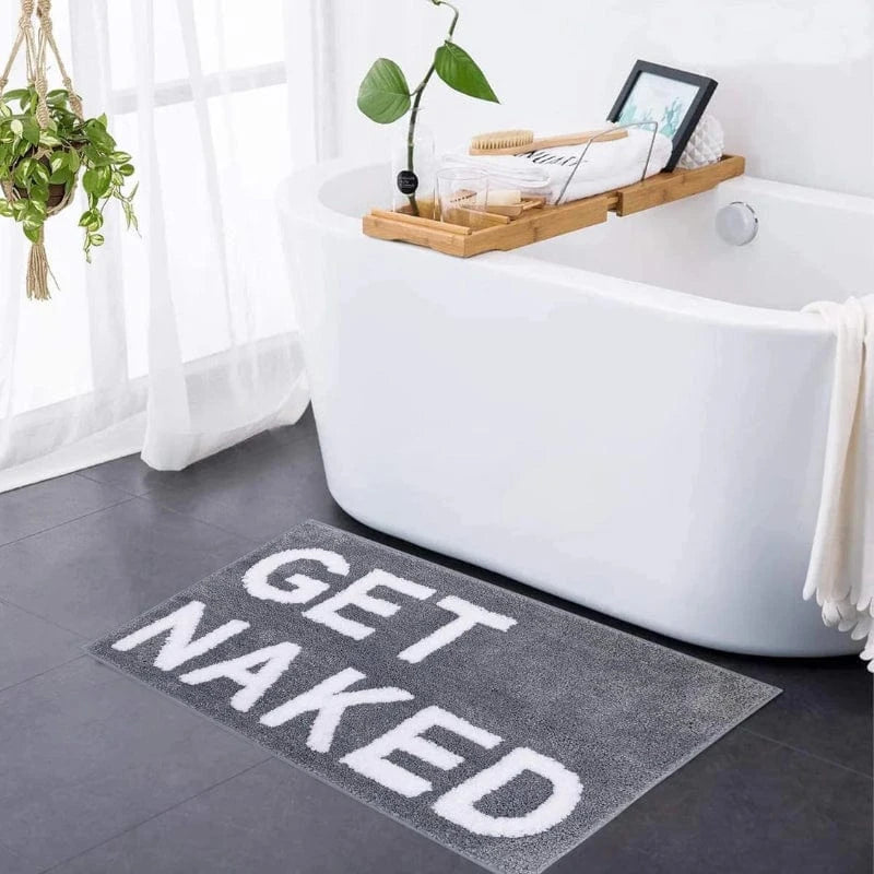 Skridsikker Get Naked Bademåtte - Absorberende - Tæpper - Tufted Bath Mats Danmarkmode.dk