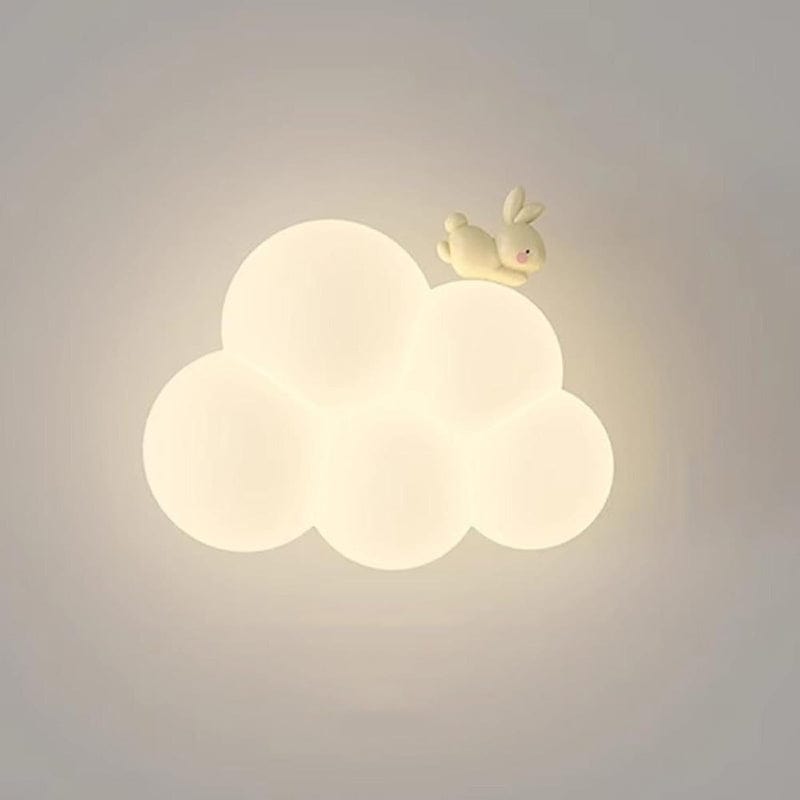 Skyformet LED Væglampe - Lampe til Børneværelse - Akryl - Sengelampe Wall Light Fixtures Danmarkmode.dk