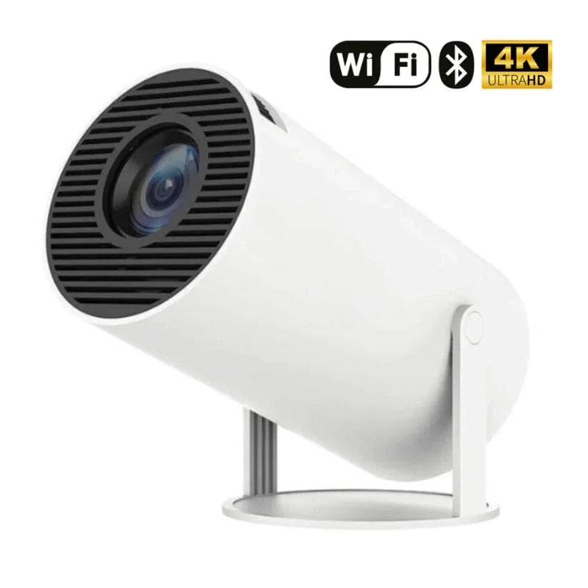 Smart Mini Projektor – Android - 4K - Bærbar Projektor - 5g Wifi - Bluetooth - Hjemmebiograf Projectors Danmarkmode.dk