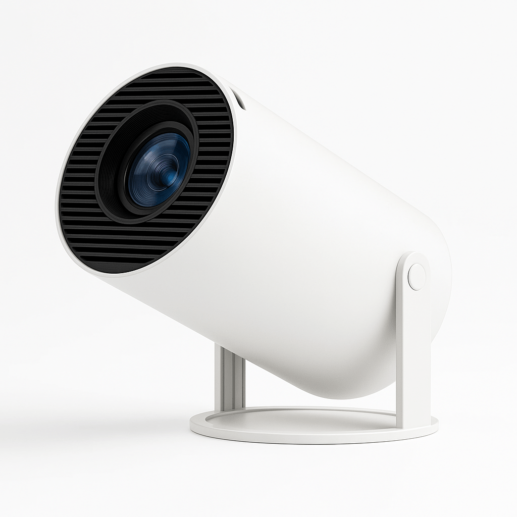 Smart Mini Projektor – Android - 4K - Bærbar Projektor - 5g Wifi - Bluetooth - Hjemmebiograf Projectors Danmarkmode.dk