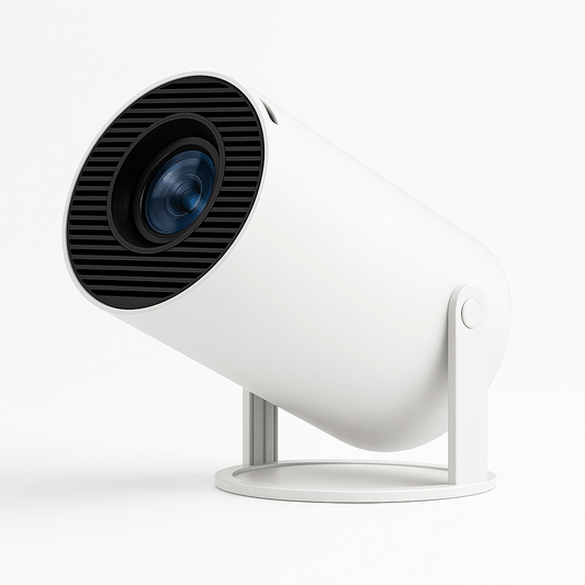 Smart Mini Projektor – Android - 4K - Bærbar Projektor - 5g Wifi - Bluetooth - Hjemmebiograf Projectors Danmarkmode.dk