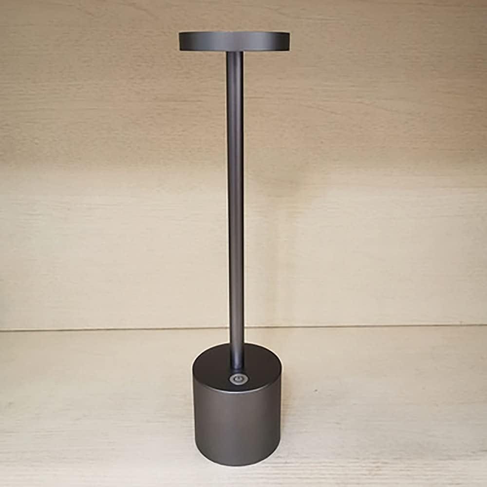 Sort Bologna Bordlampe - LED Lys - Touche Lampe - Trådløs - Denopladelige Table Lamp Danmarkmode.dk