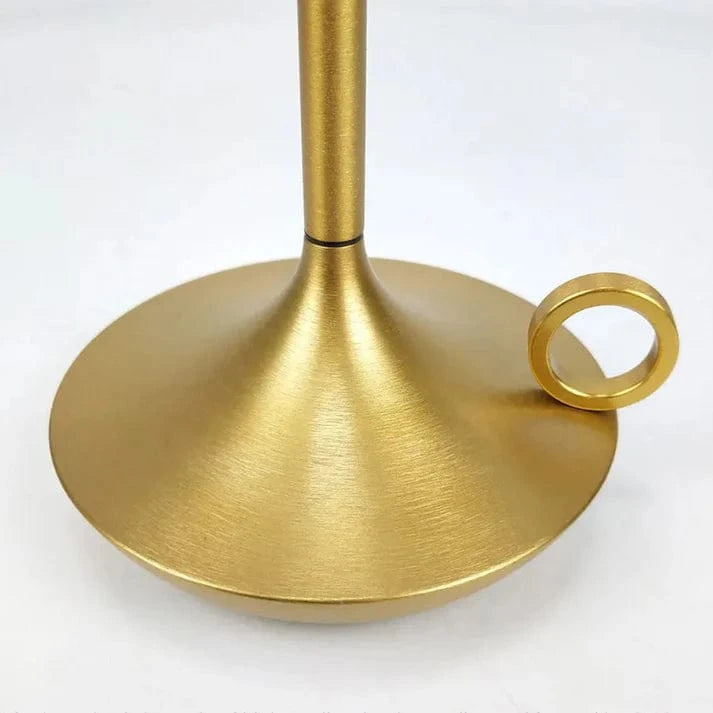 Stearinlys Trådløs LED Bordlampe - Aluminium - Genopladelig - Bærbar Table Lamps Danmarkmode.dk