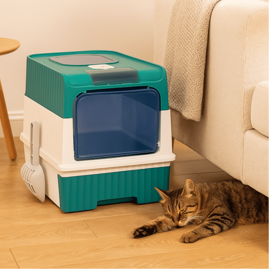 SteriPaw Haven – Selvrensende kattebakke – Automatisk sterilisering – Lugtkontrol Cat Litter Boxes Danmarkmode