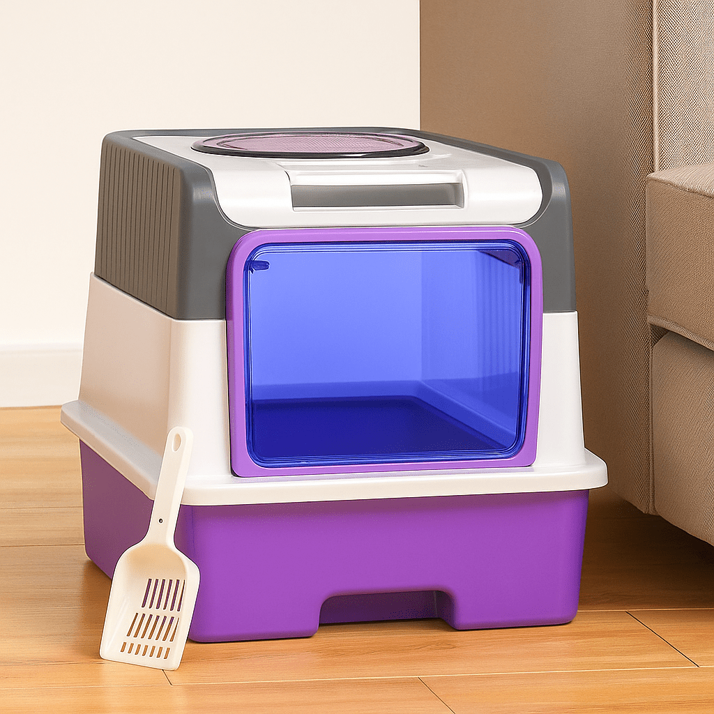 SteriPaw Haven – Selvrensende kattebakke – Automatisk sterilisering – Lugtkontrol Cat Litter Boxes Danmarkmode