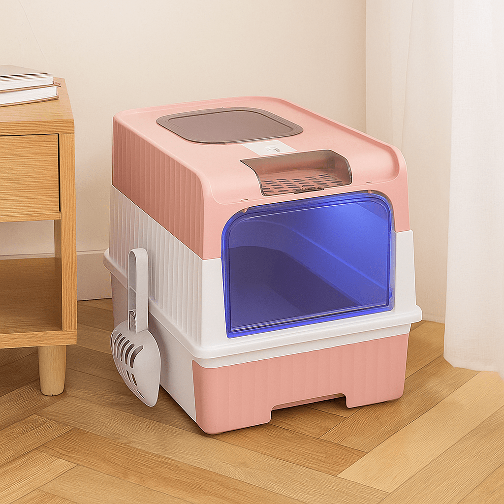 SteriPaw Haven – Selvrensende kattebakke – Automatisk sterilisering – Lugtkontrol Cat Litter Boxes Danmarkmode